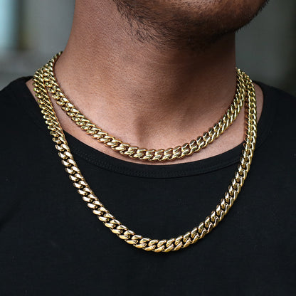 10MM Miami Cuban Link Set