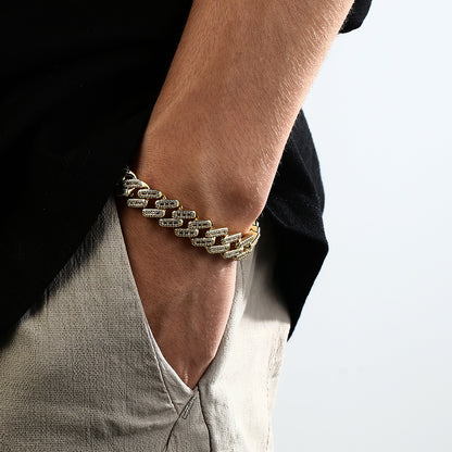 Prong Cuban Link Bracelet