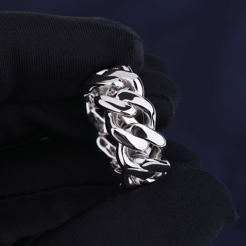 Emanuele Bicocchi Sterling Silver chunky Ring