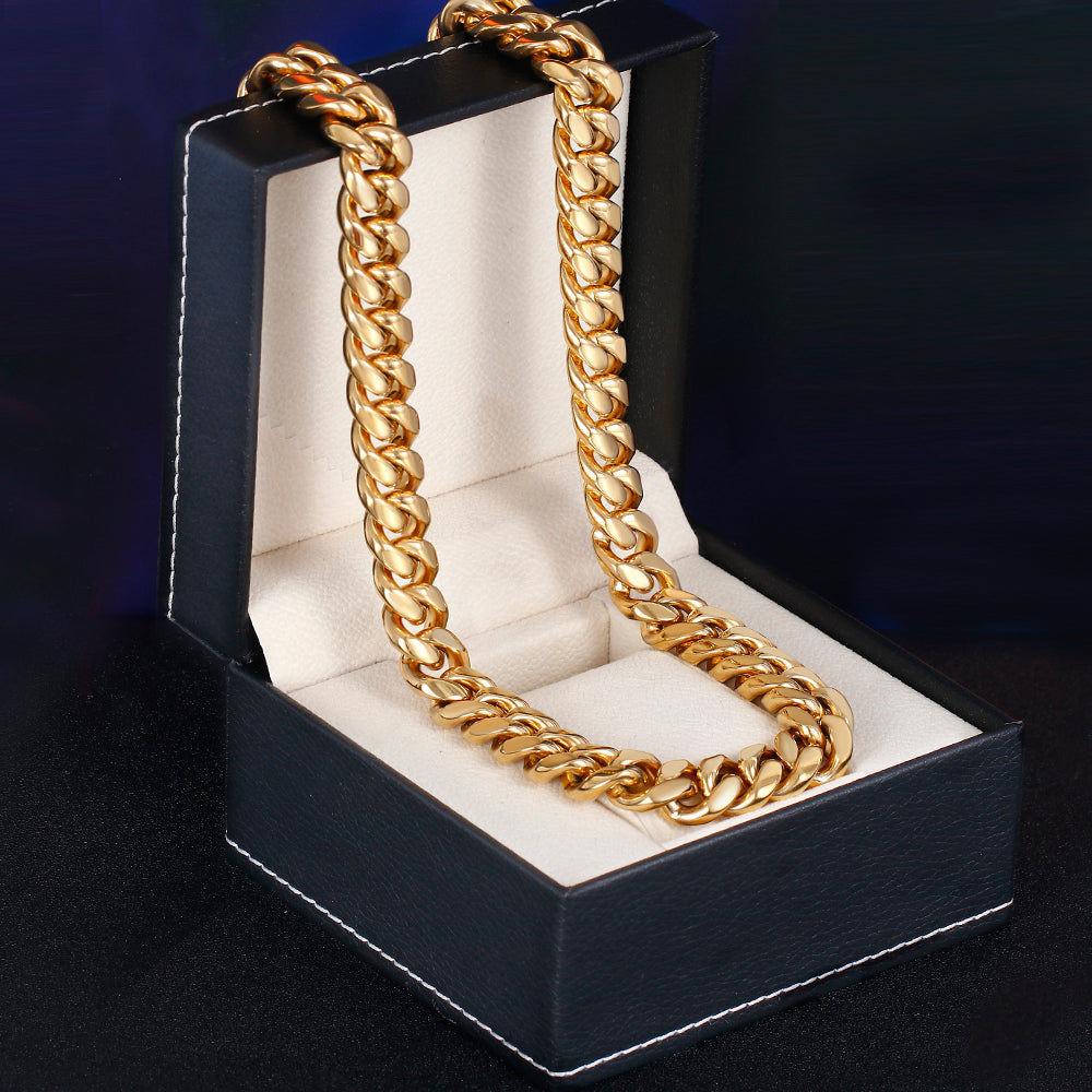 18MM Miami Cuban Link Set