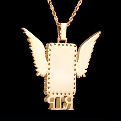 Custom Rip Wing 3D Photo Pendant