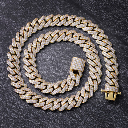 Prong  Cuban Link Chain