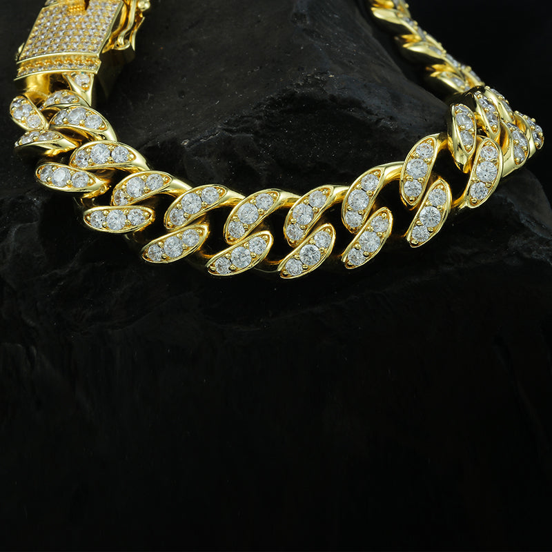 Flooded Miami Cuban Link Bracelet