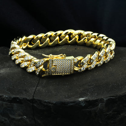 Flooded Miami Cuban Link Bracelet