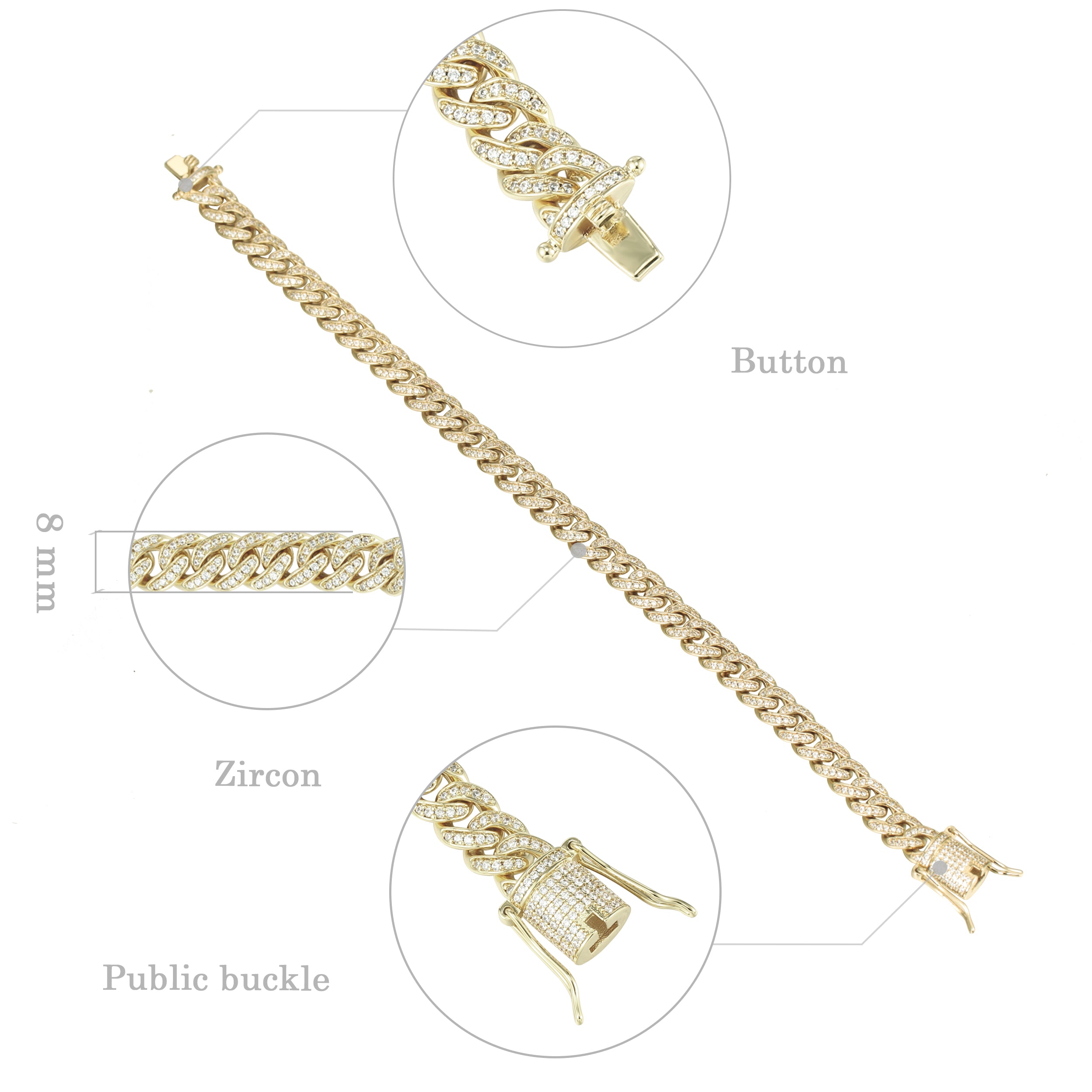 Micro Cuban Link Bracelet