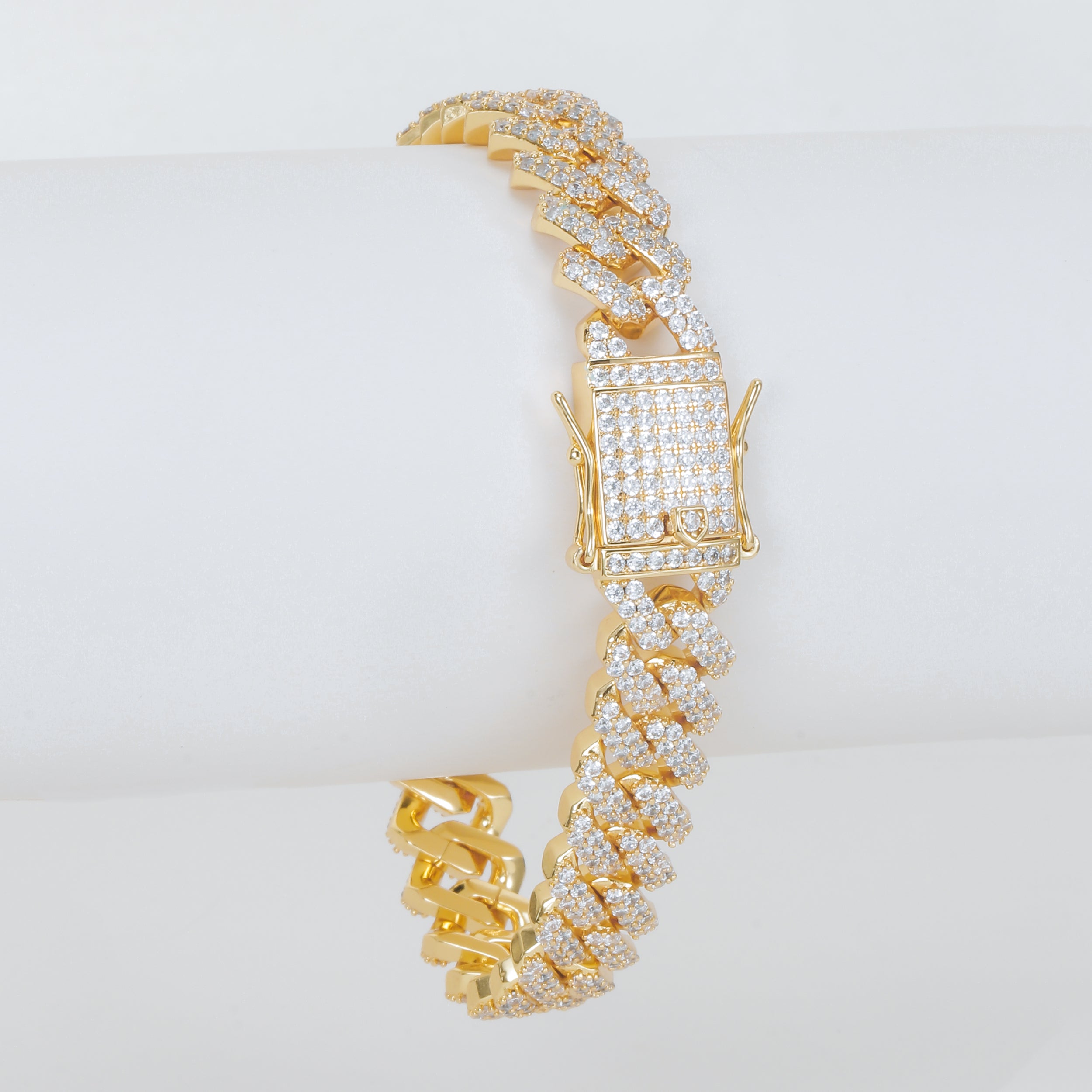 Iced Out Cuban Link Bracelet