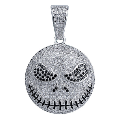 Iced Jack Skellington Pendant