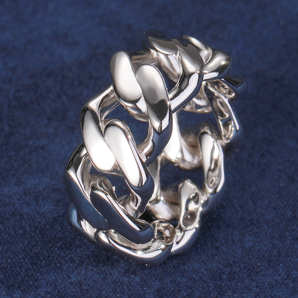 Emanuele Bicocchi Sterling Silver chunky Ring