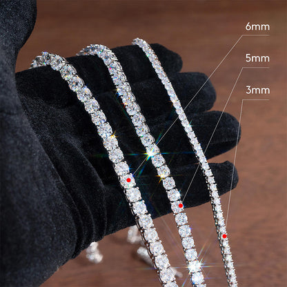 S925 Tennis Moissanite Bracelet